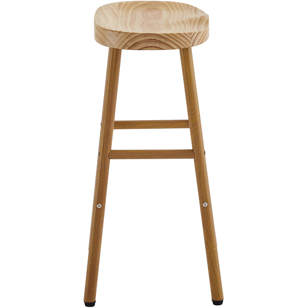 Radley Bar Stool Pine Wood Image 3