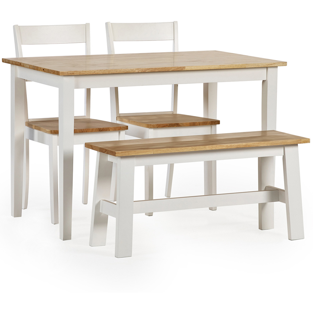 Julian Bowen Linwood 2 Seater Dining Bench Image 8