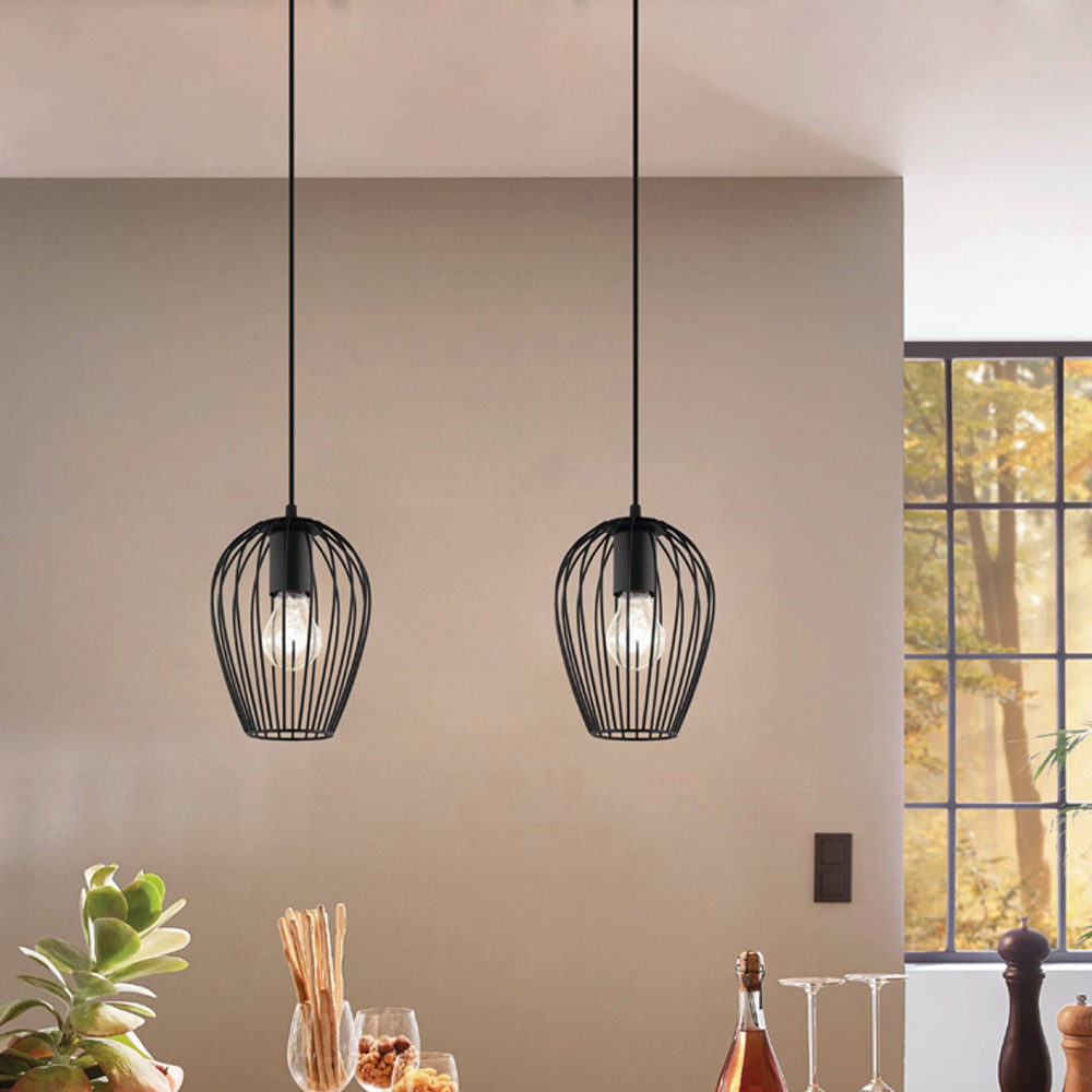 EGLO Newtown Black Pendant Light Image 3