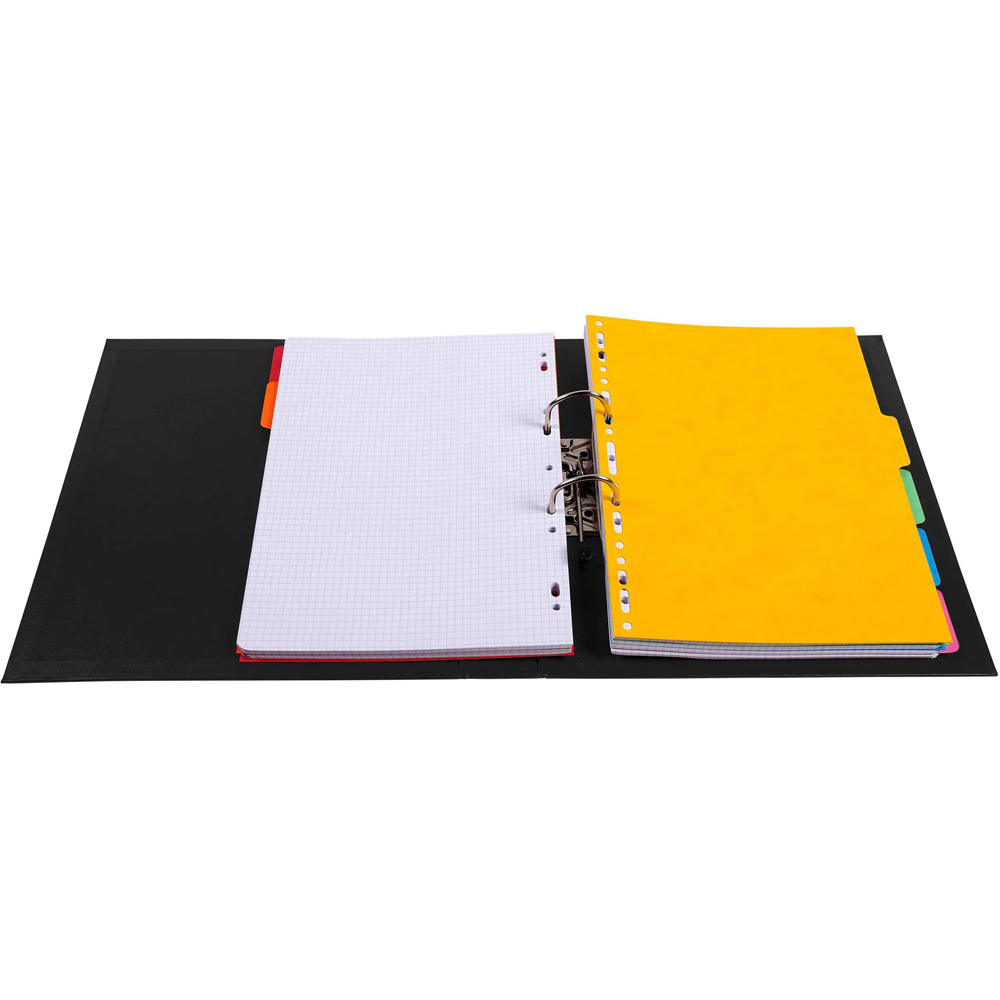 Exacompta PremTouch A4 Black PVC Lever Arch File 10 Pack Image 3