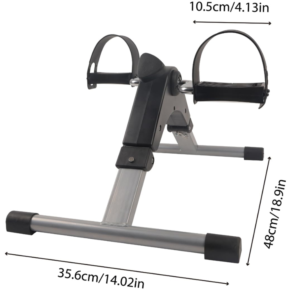 Alivio Black Portable Exercise Bike Pedal Image 5