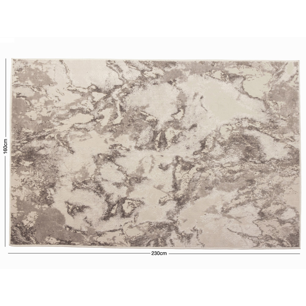 Eselle Muse Bahia Grey Marble Rug 160 x 230cm Image 7