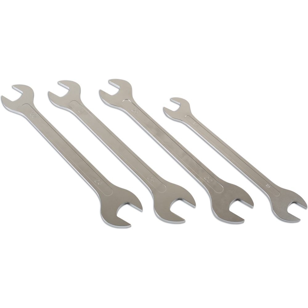 Laser 4 Piece 18-24mm Ultra Thin Open Ended Spanner Set Image 3