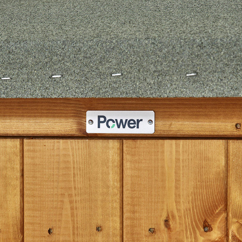 Power Sheds 18 x 8ft Apex Wooden Shed Image 3