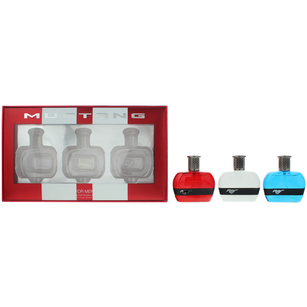 Mustang Eau de Toilette 30ml 3 Piece Gift Set Image