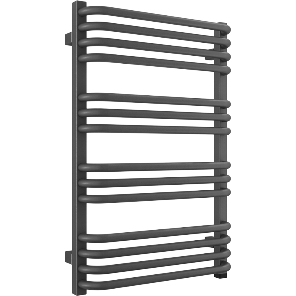 Terma Alex One 1364BTU Modern Grey Electric Towel Rail 760 x 500mm Image 1