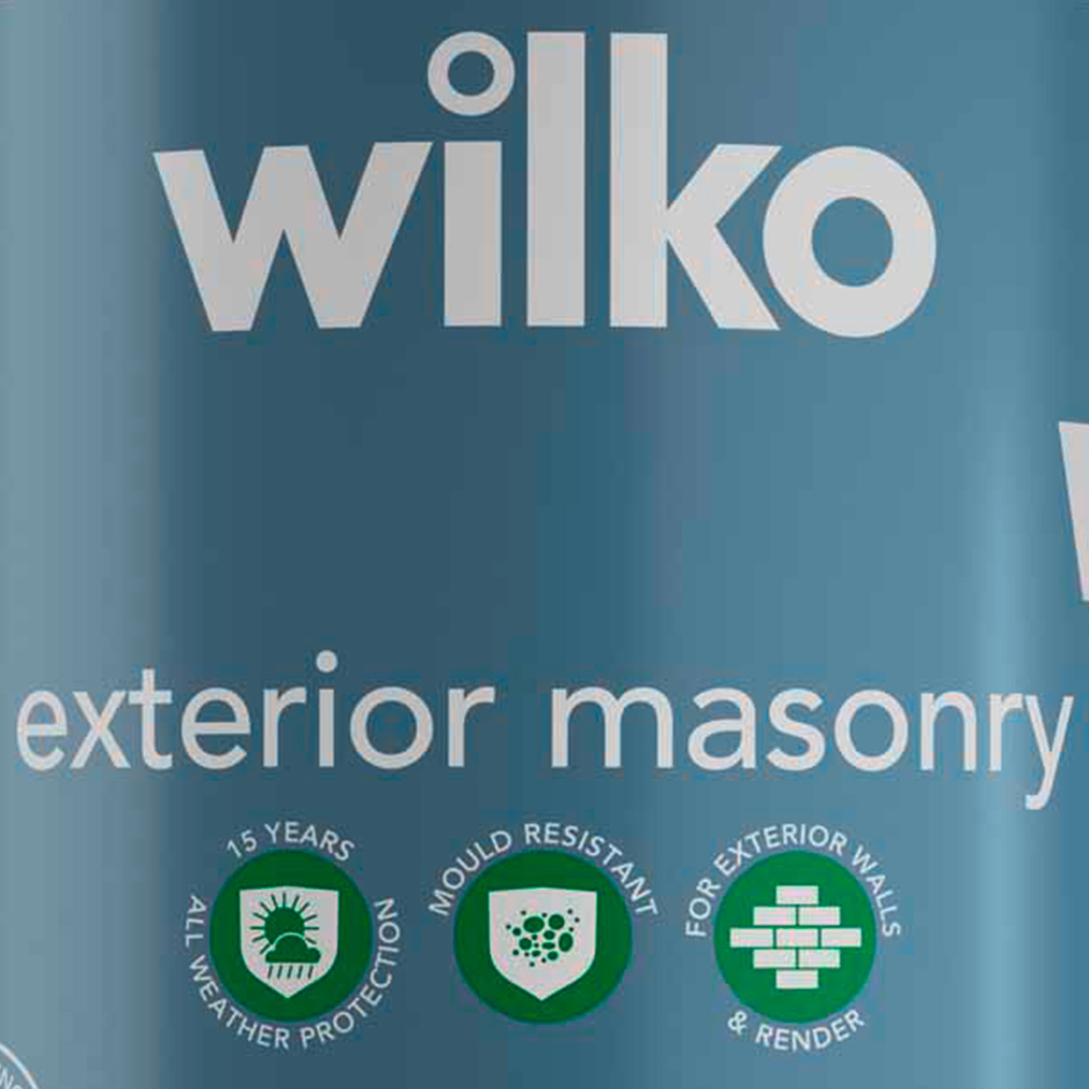 Wilko Country Cream Smooth Masonry Paint 5L Image 3