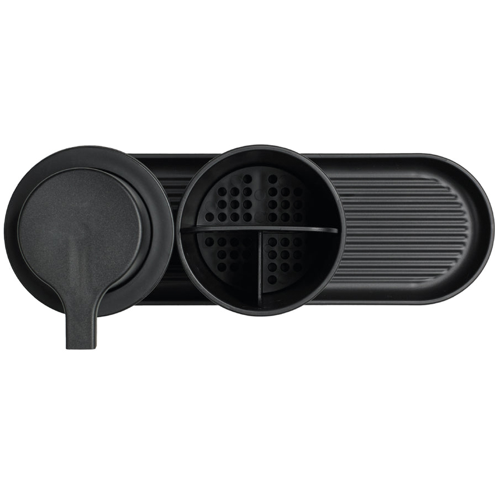 ReBorn 3 Piece Dark Grey Recycled Plastic Bathroom Set Image 6