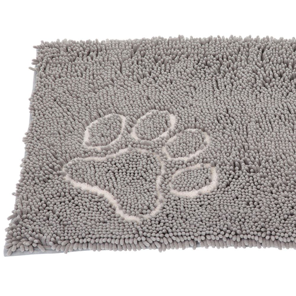 Bunty Medium Grey Soft Pet Mat Image 4
