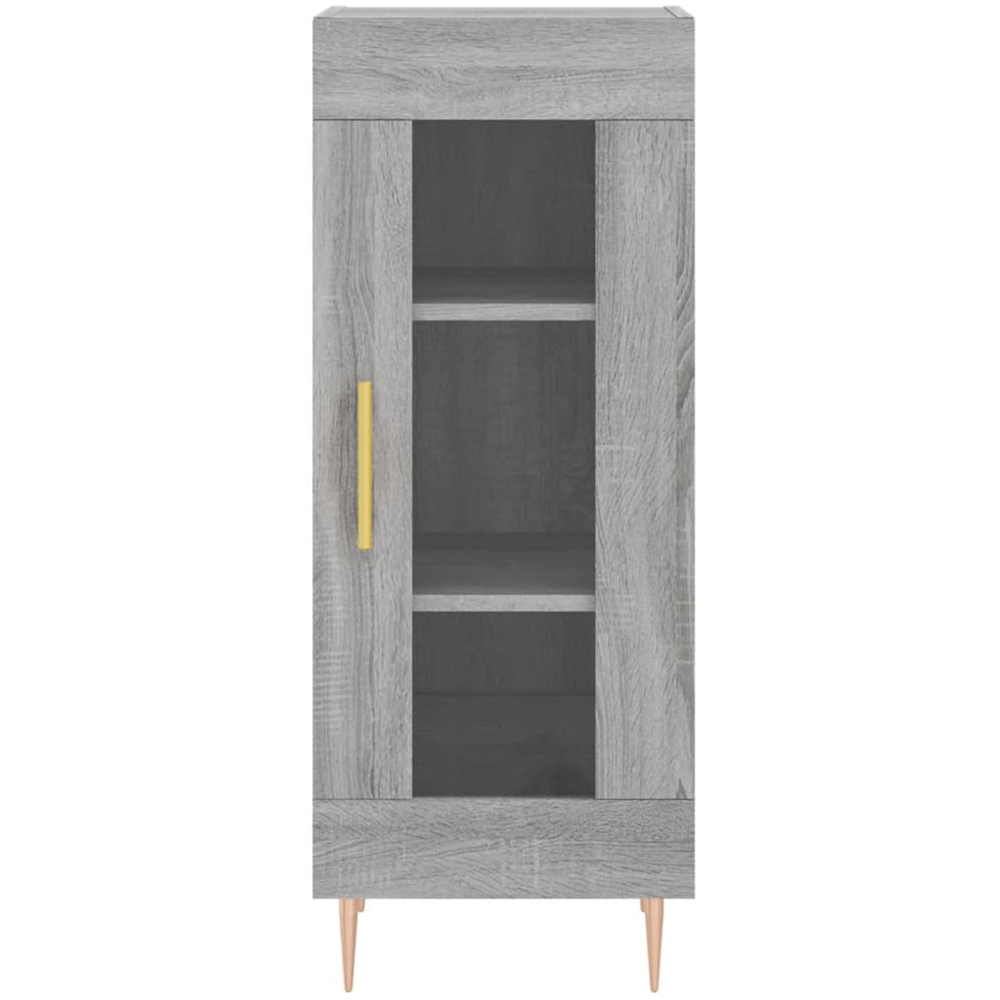 vidaXL 2 Door Grey Sonoma Highboard Image 6