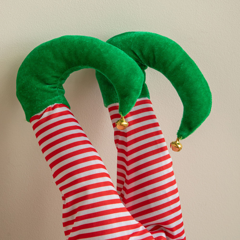 Samuel Alexander Wriggling Elf Stuck in Christmas Tree Decoration 35cm Image 8