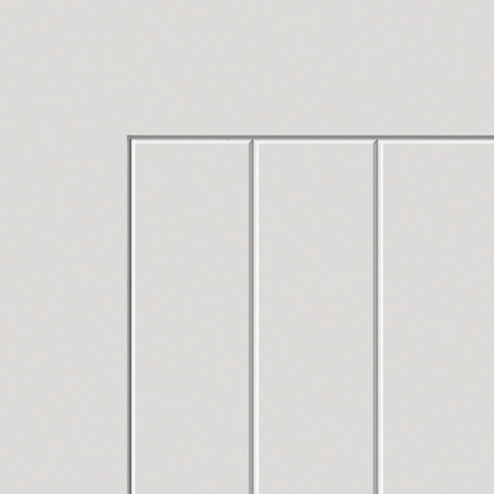 JB Kind Thames Cottage White Primed Internal Door 2040 x 726mm Image 3