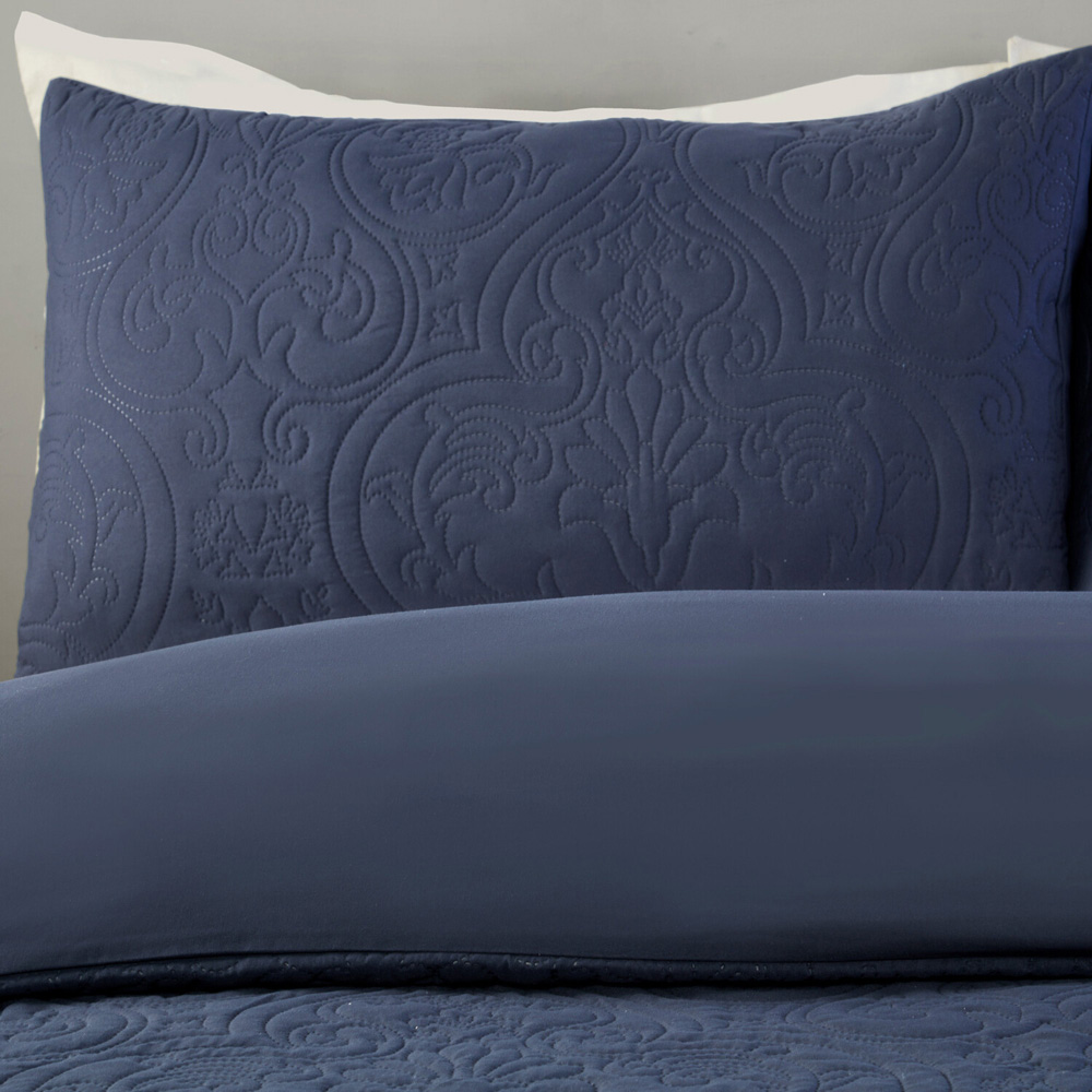 Sanderson Pinsonic Duvet Set Navy Double Image 3