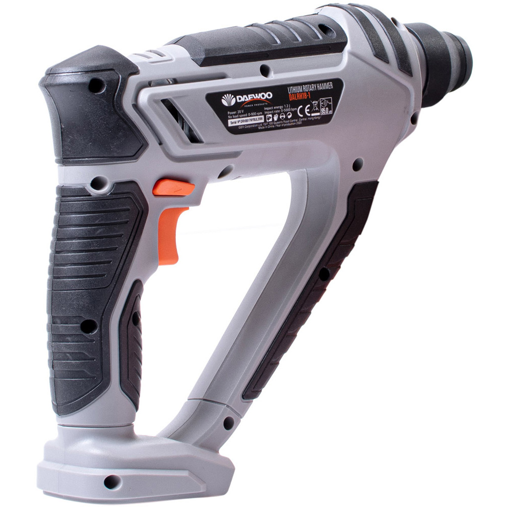 Daewoo U-Force 18V 2 x 2Ah Lithium-Ion Rotary Hammer SDS Drill with Battery Charger Image 2
