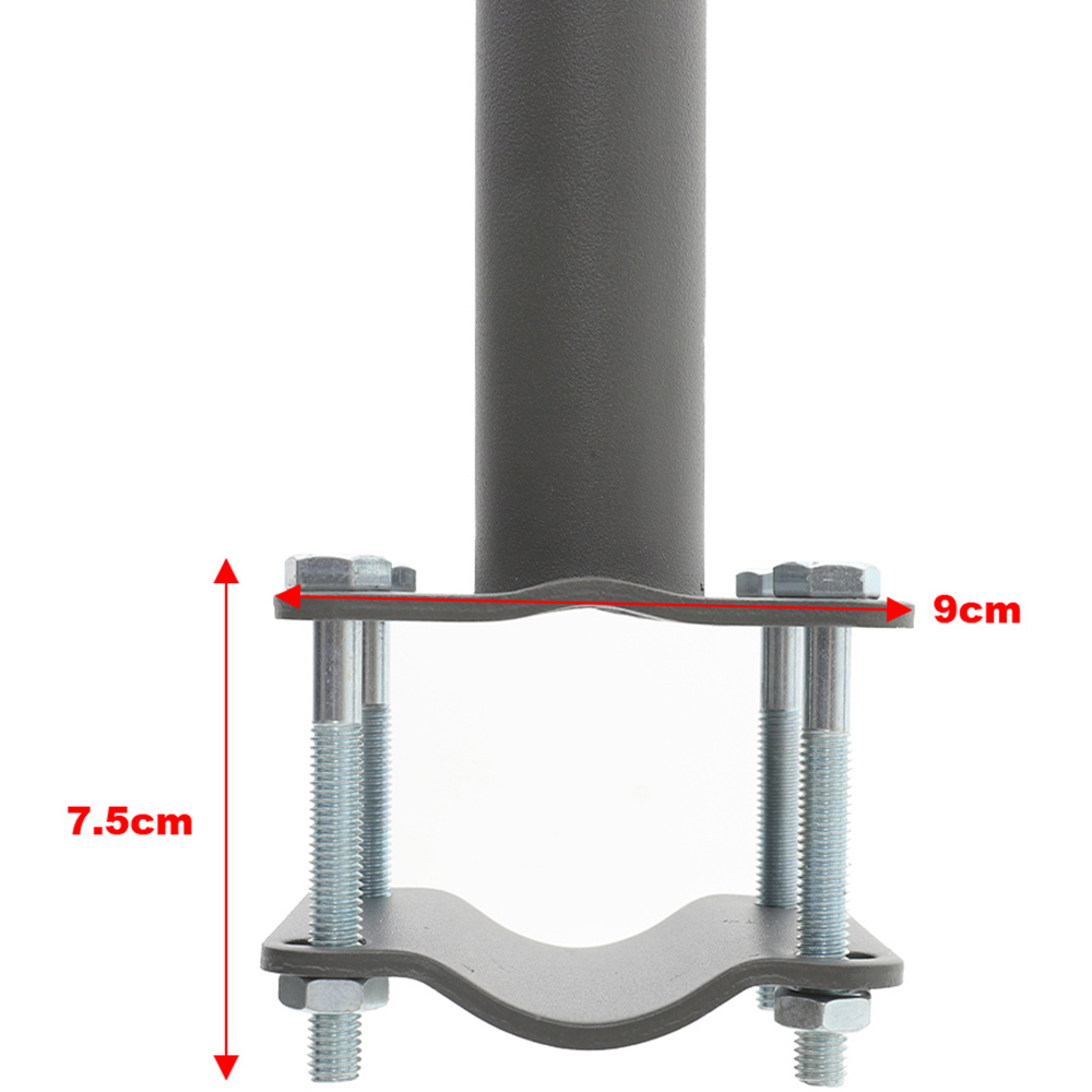 Living and Home Dark Grey Retractable Side Awning 3 x 1.4m Image 7