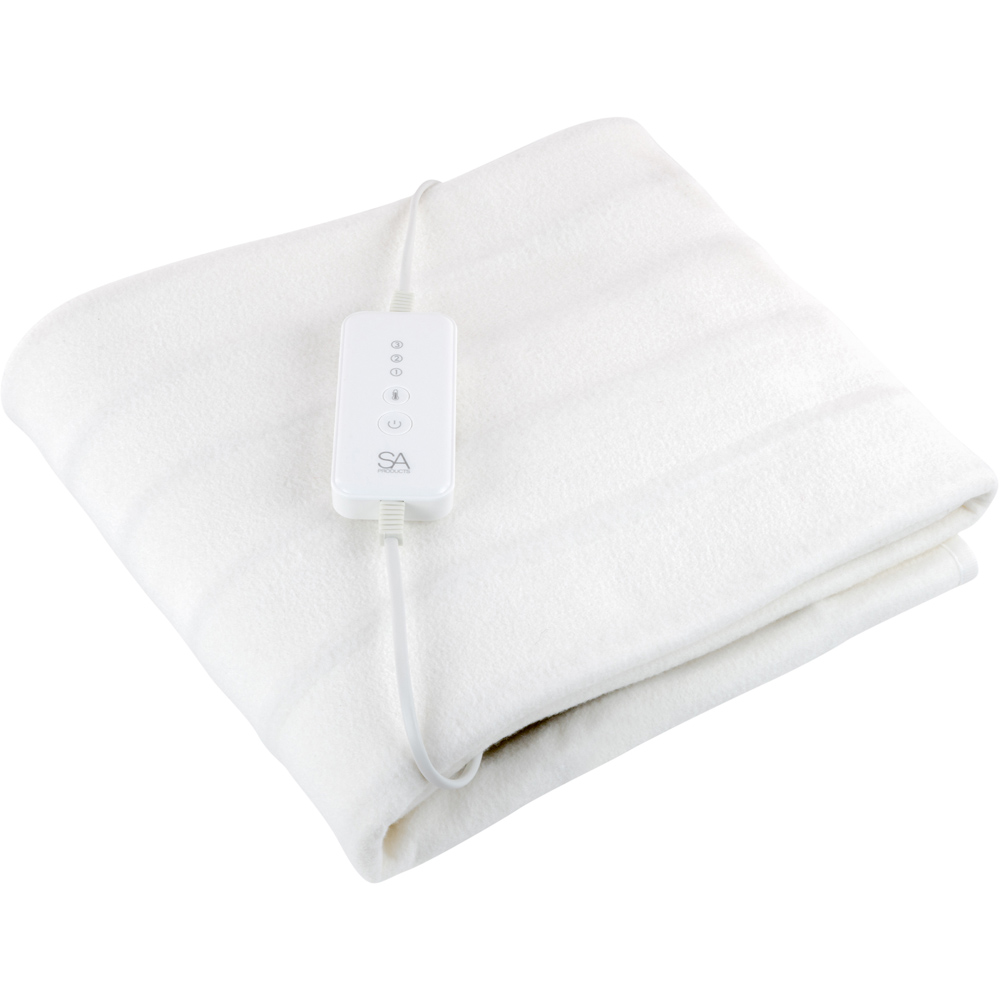 Single Electric Blanket with Detachable Remote and 3 Heat Settings Image 1