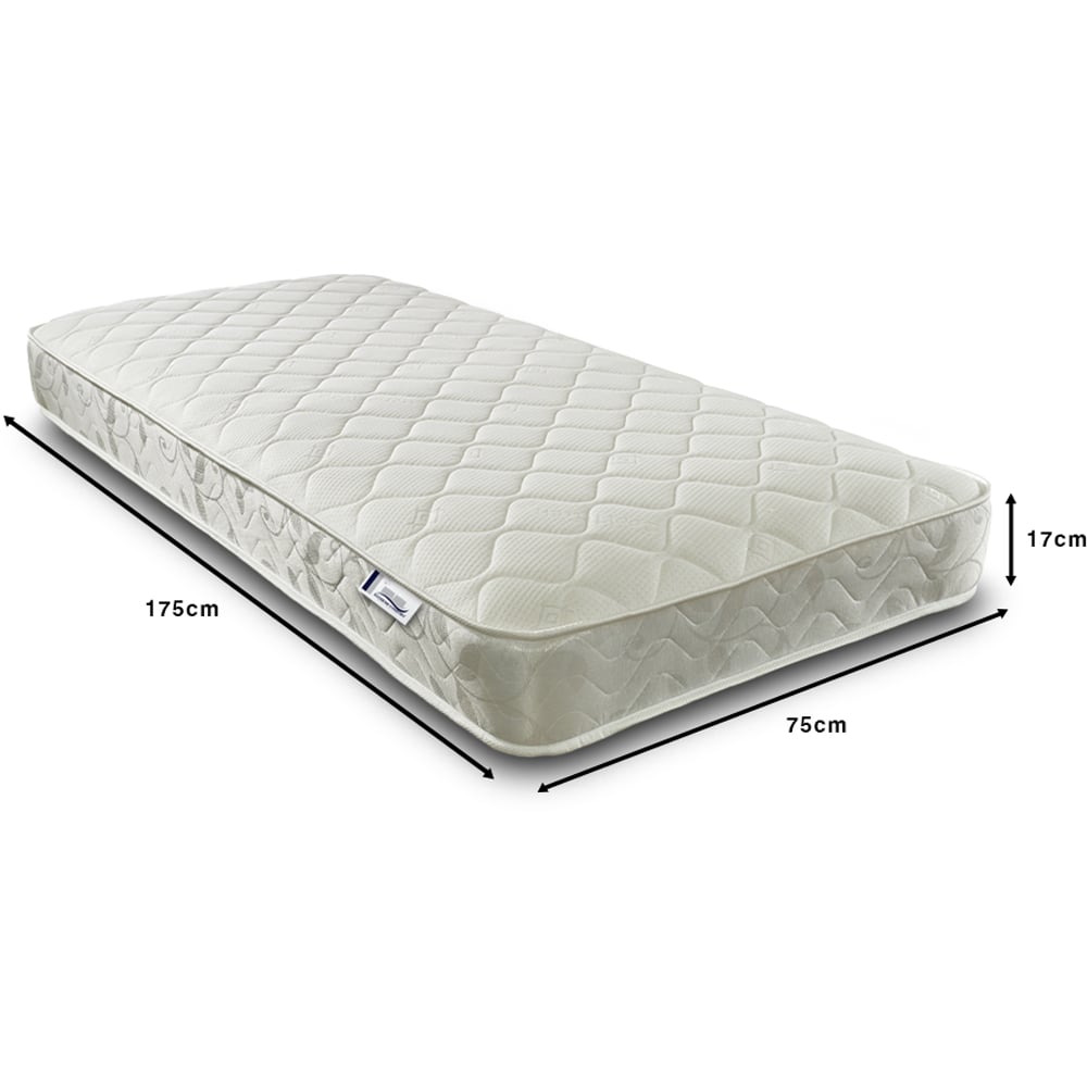 Extreme Comfort Shorty White Foam Free Pinna Coil Inner Spring Mattress Image 6