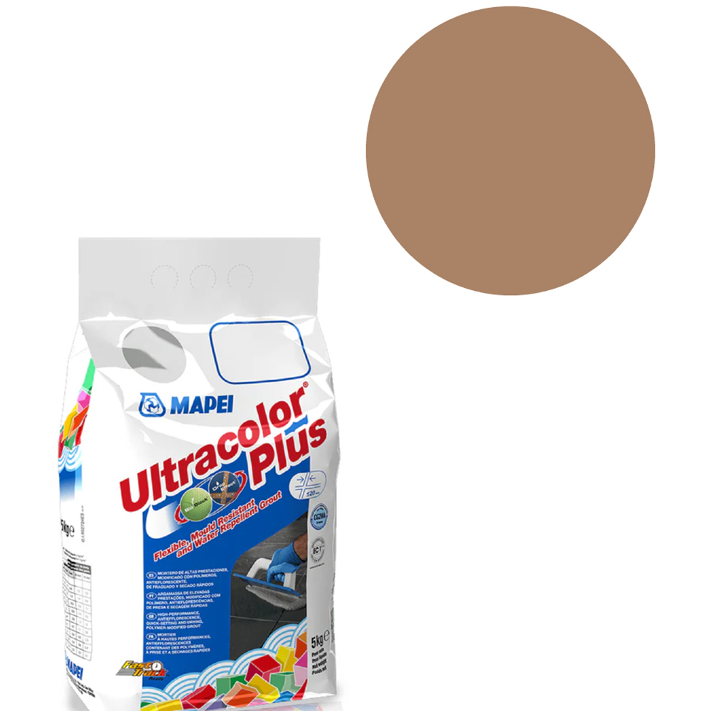 MAPEI Ultracolour Plus 142 Brown Grout 5kg Image 2