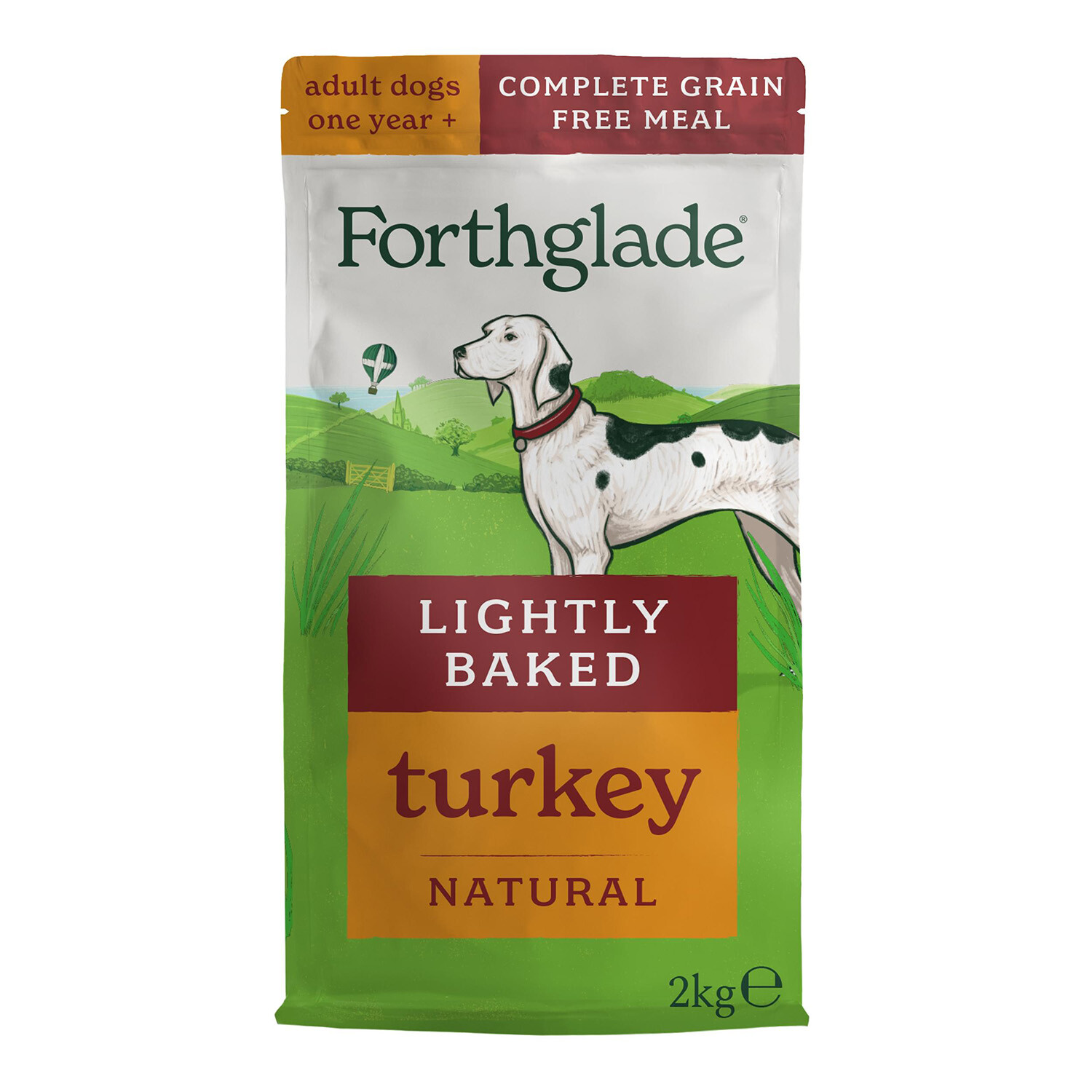 Forthglade Lightly Baked Natural Dry Dog Food - Turkey Image