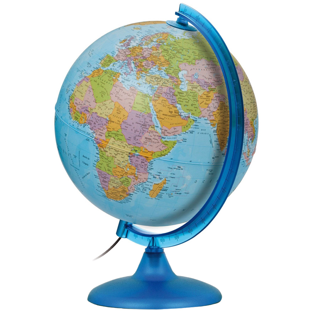 Nova Rico Night and Day Illuminated Globe 25cm Image 1