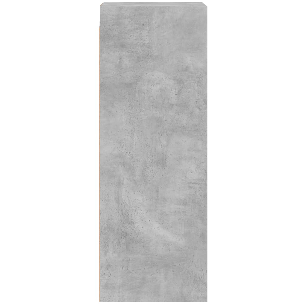 vidaXL 3 Door Concrete Grey Wall Cabinet Image 6