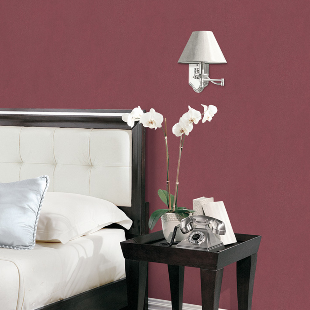 Galerie Natural FX Textured Burgundy Wallpaper Image 2