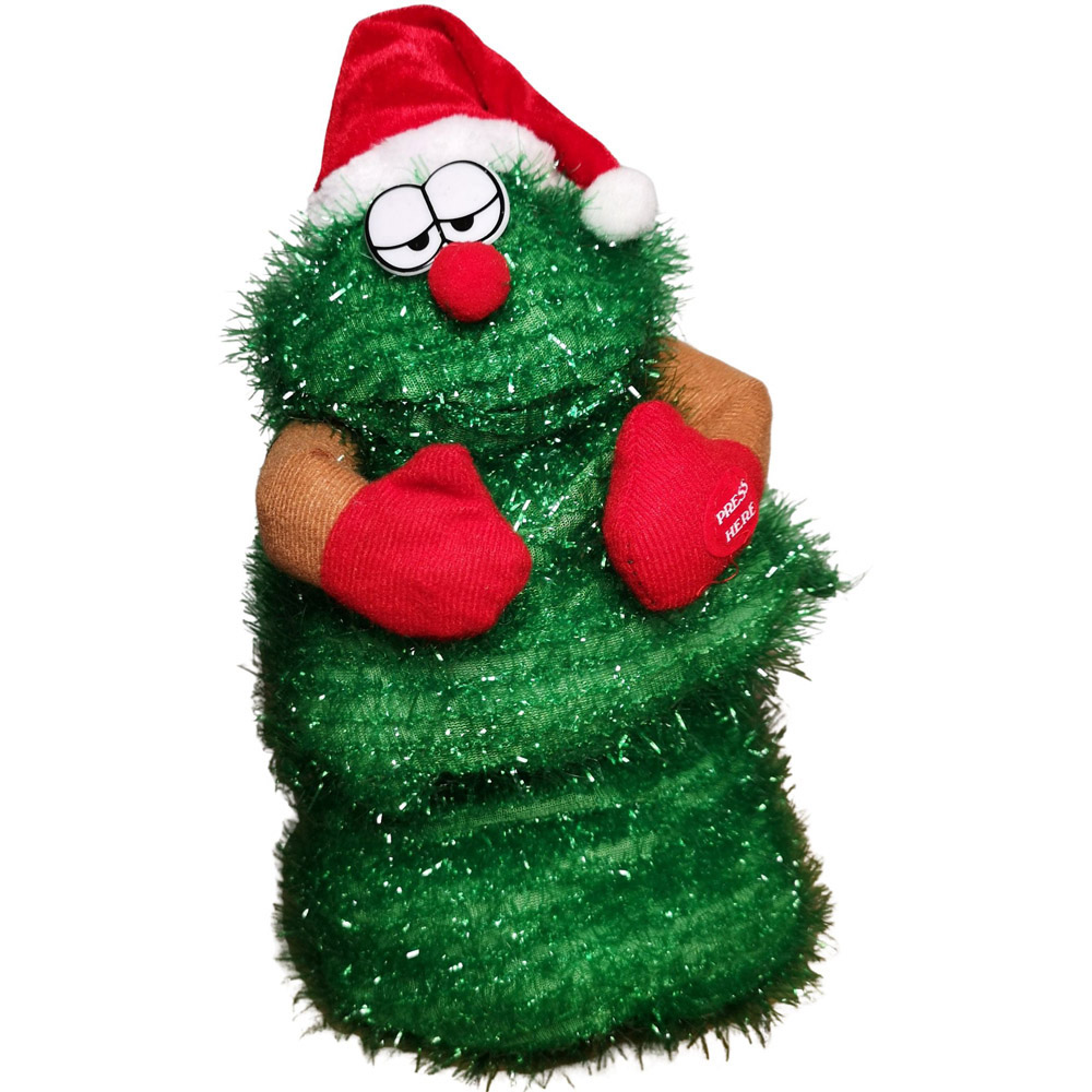 Premier Animated and Musical Singing Dancing Norbert Christmas Tree Decoration 28cm Image 1