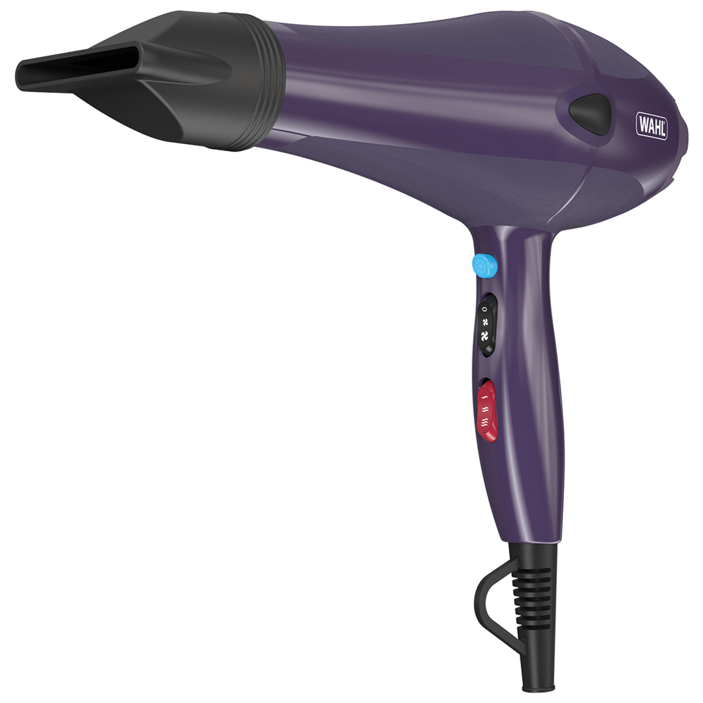 Wahl Purple Ionic Style AC Hairdryer Image 1