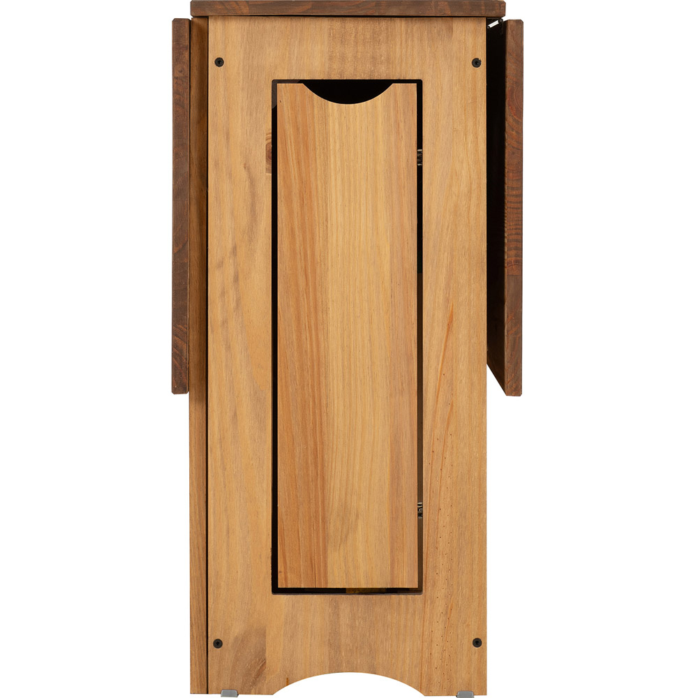 Seconique Santos 4 Seater Butterfly Foldable Dining Set Natural Wax Image 5