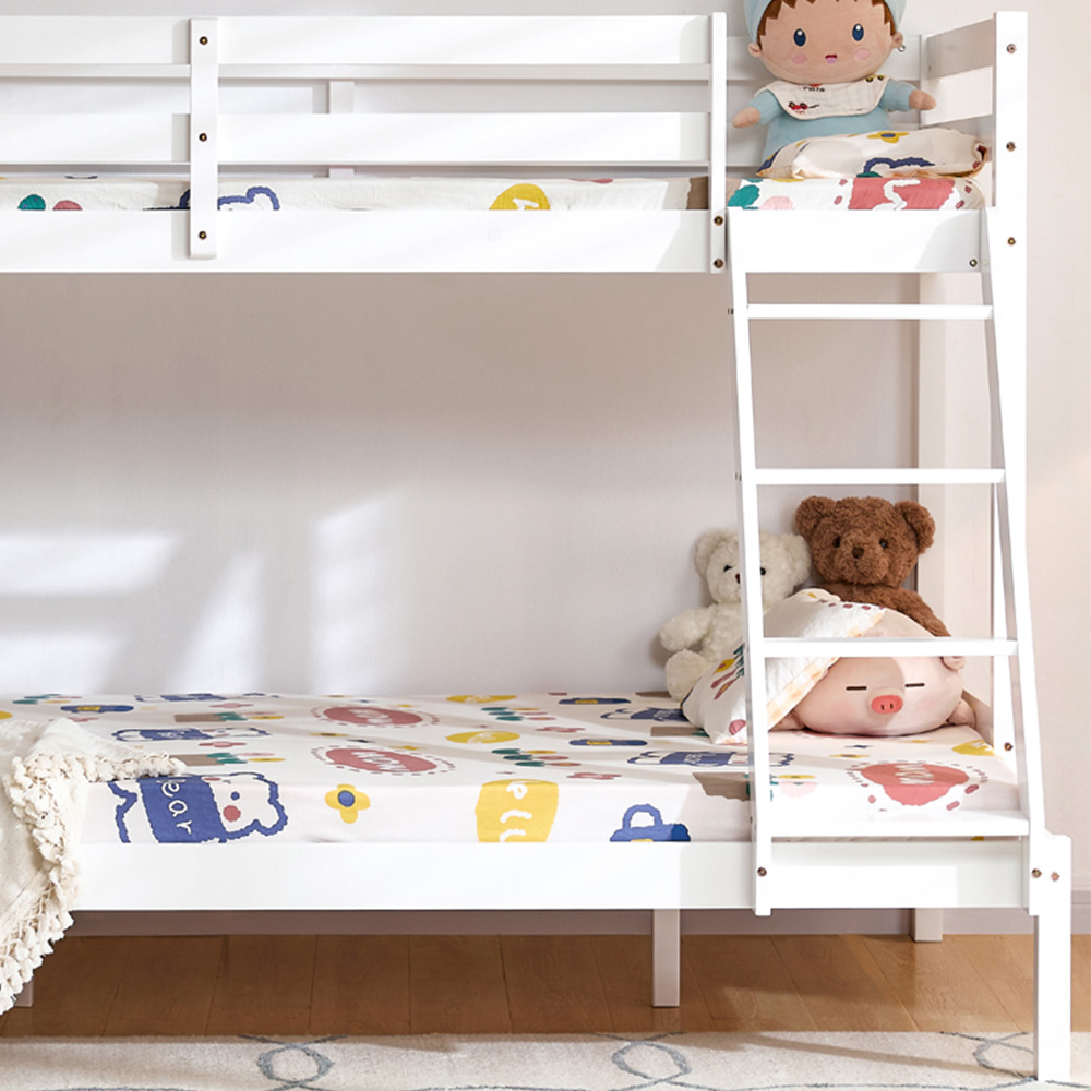 Vida Designs Sydney Triple Sleeper White Bunk Bed Image 4