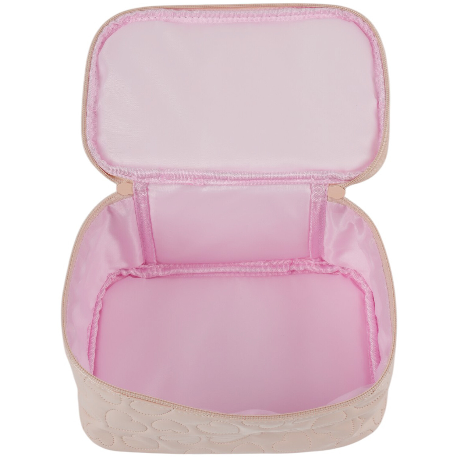 Colour Company Hearts Makeup Case Light Pink Image 2