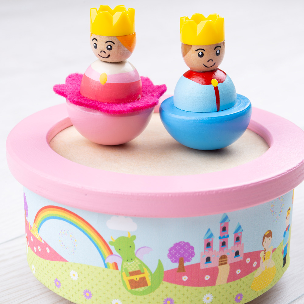 Bigjigs Toys Wooden Fantasy Music Box Multicolour Image 3