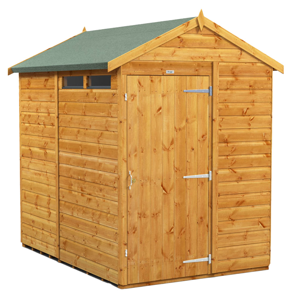 Power Sheds 7 x 5ft Apex Security Shed Image 1