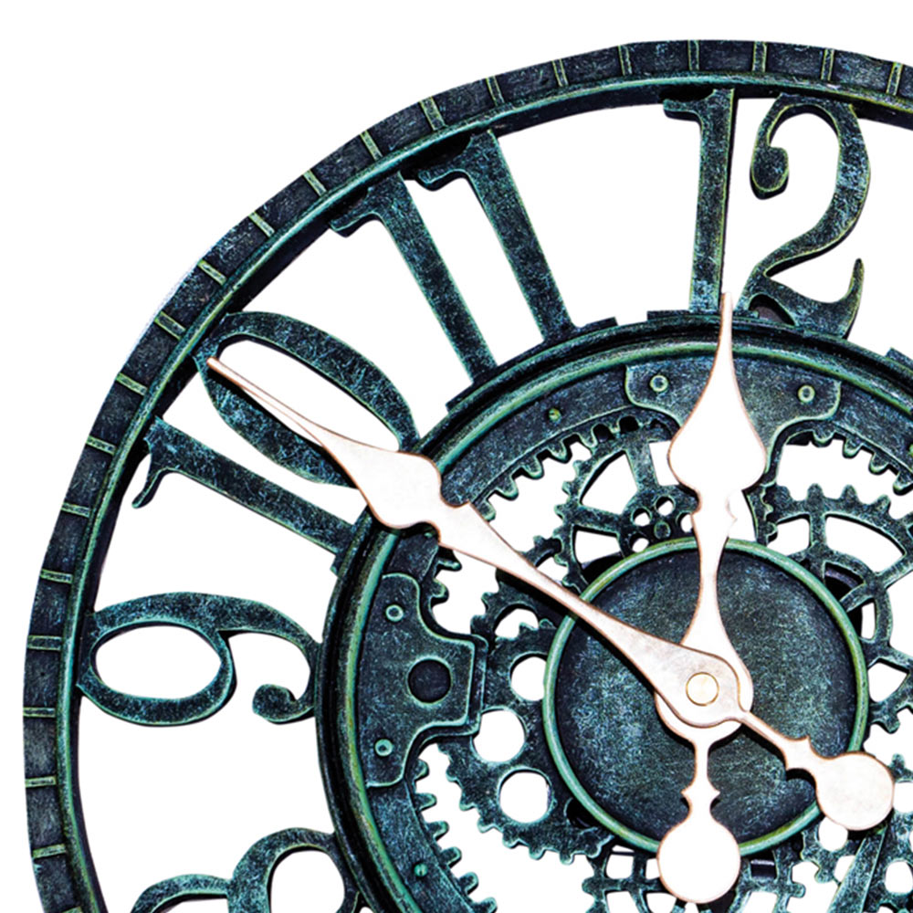 St Helens Vintage Face Garden Clock 30cm Image 3