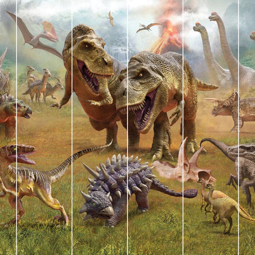 Walltastic Dinosaur Kingdom Wall Mural Image 2