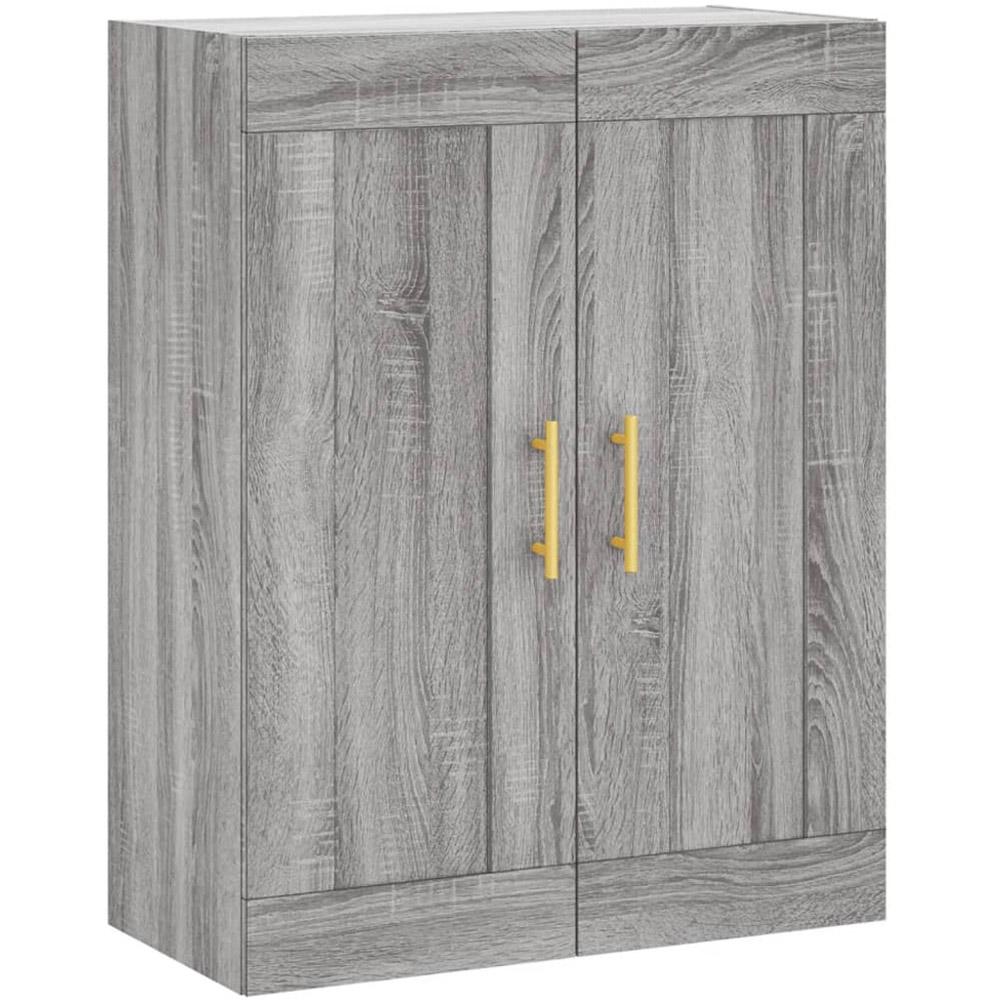 vidaXL 2 Door 3 Shelf Grey Sonoma Highboard Image 5
