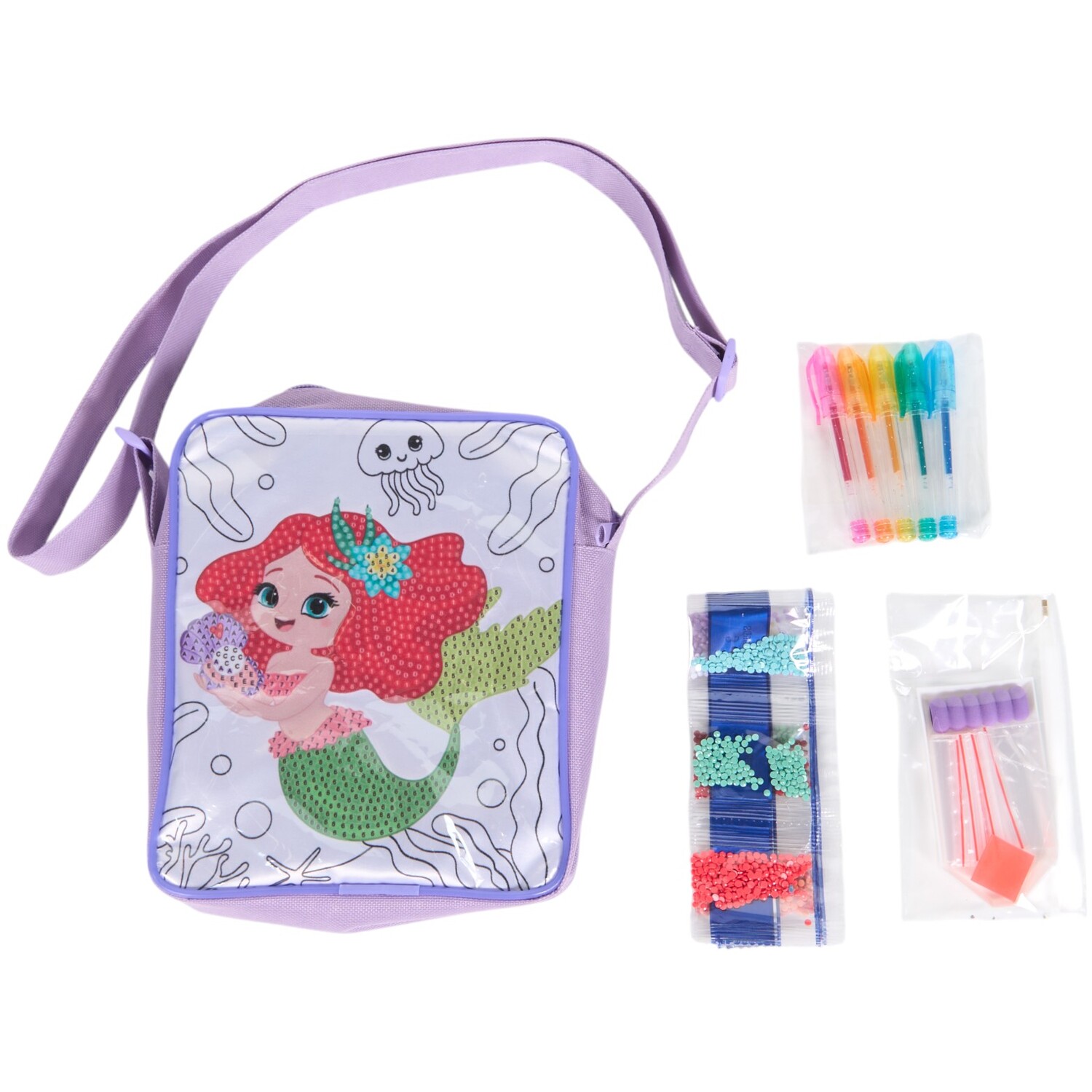 Diamond Painting Kids Handbag Pink Image 8