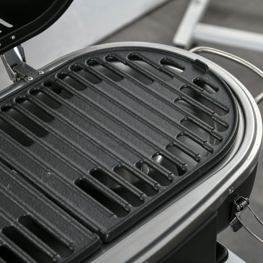 Outsunny Black Foldable Tabletop Gas BBQ Grill Image 5
