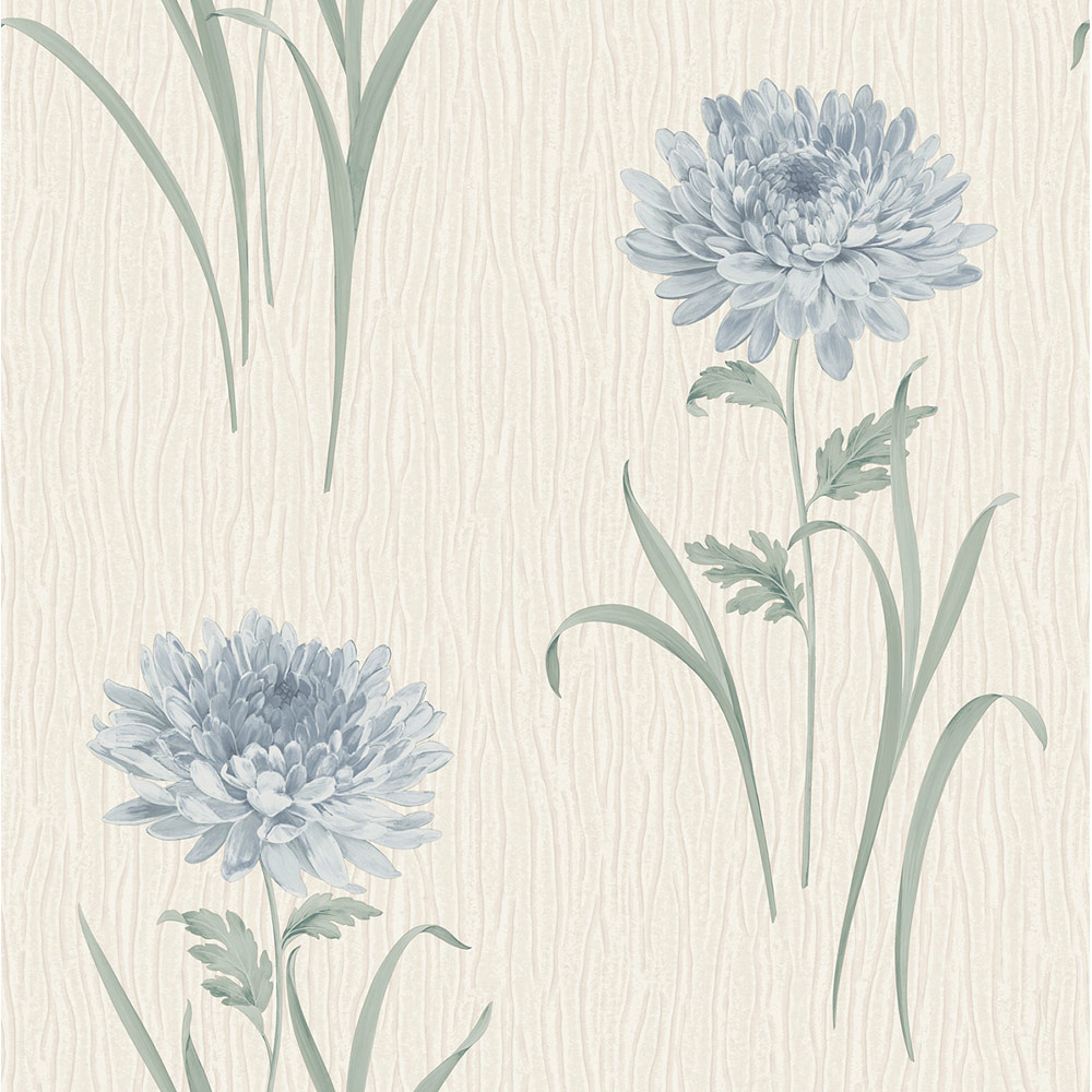 Belgravia Decor Tiffany Bella Blue Wallpaper Image 1