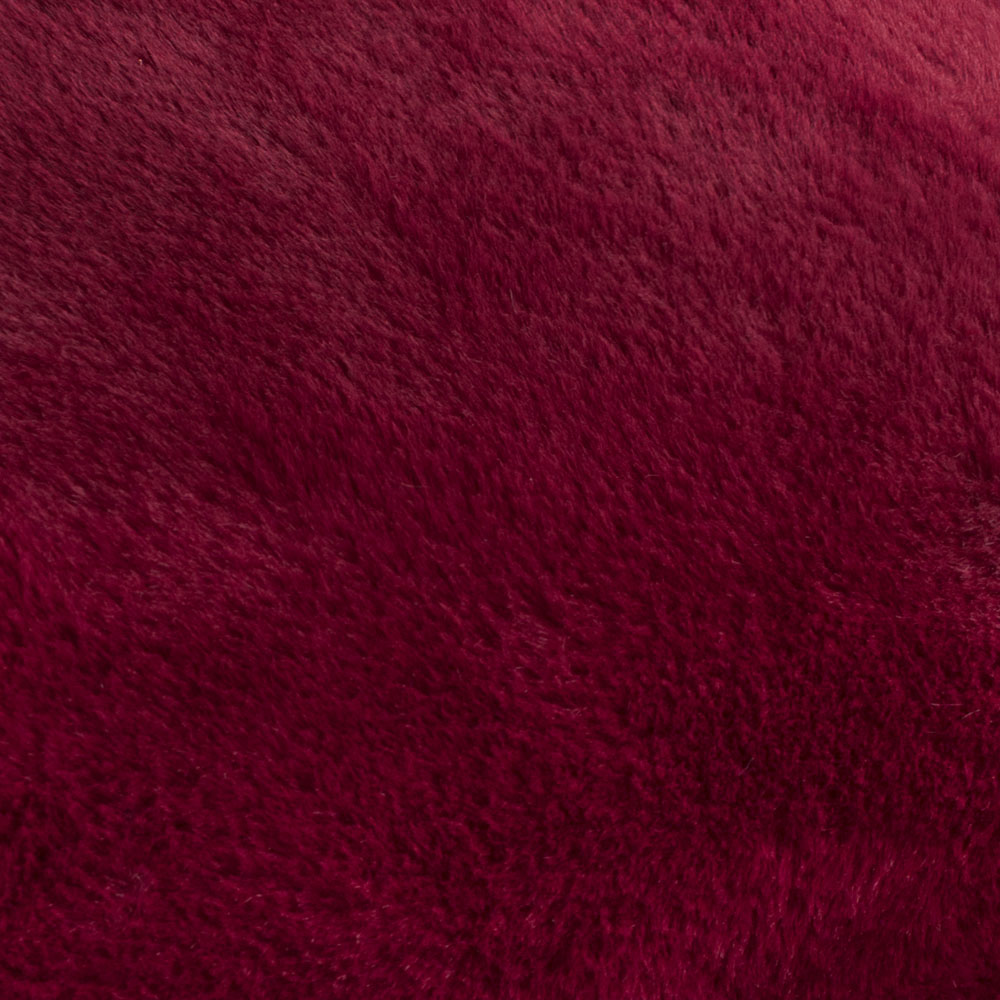 Furn Kallu Berry Faux Fur Cushion 45 x 45cm Image 5