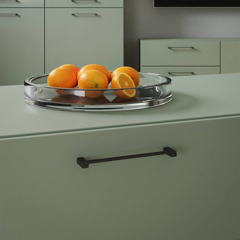 Florence Sali 3 Door 3 Drawer Sage Green Sideboard Image 6