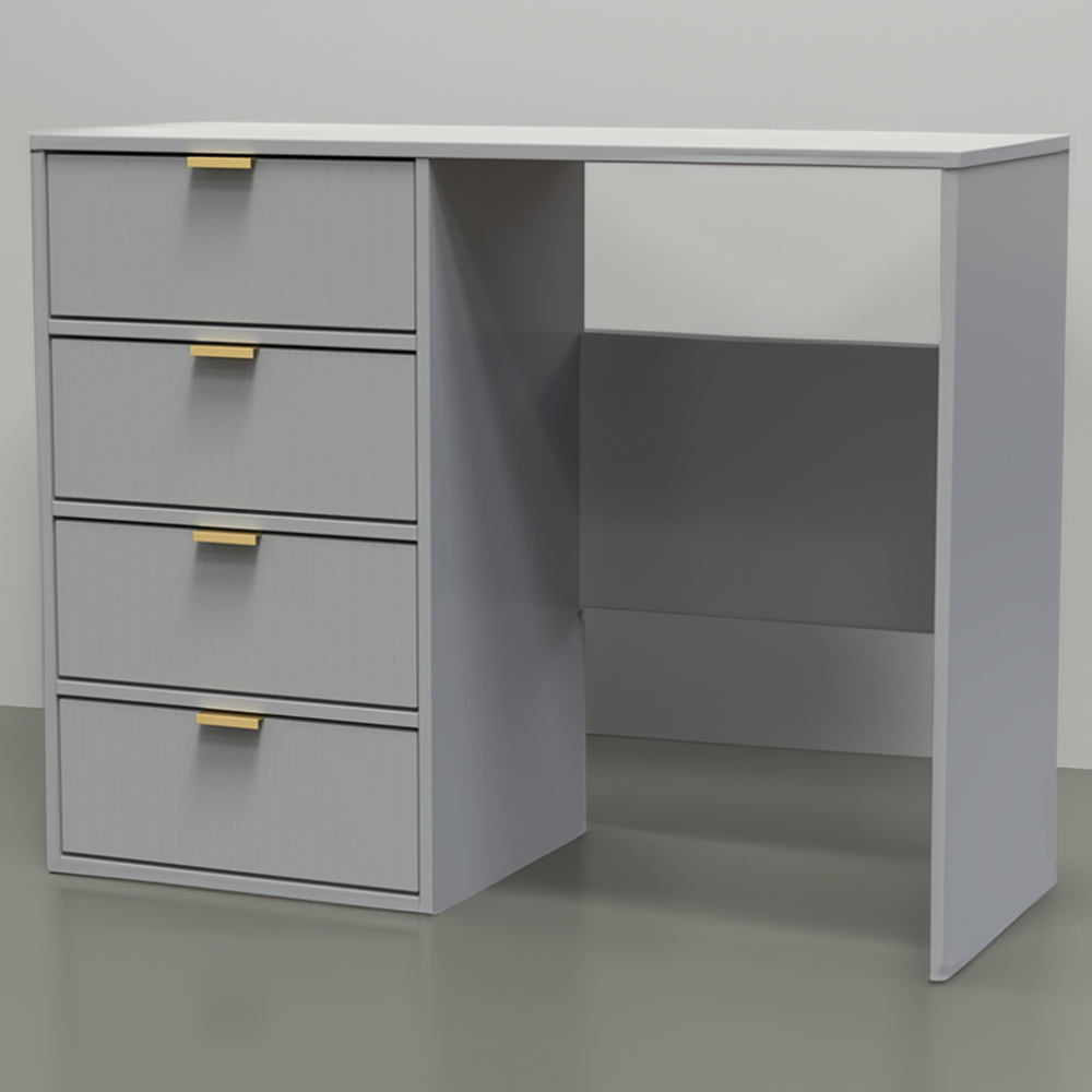 Crowndale 4 Drawer Dusk Grey Dressing Table Image 1