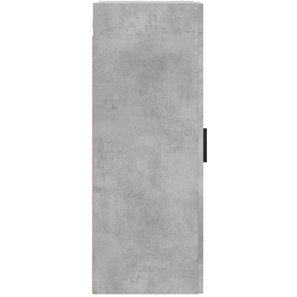 vidaXL Single Door Concrete Grey Wall Mounted Cabinet Image 6