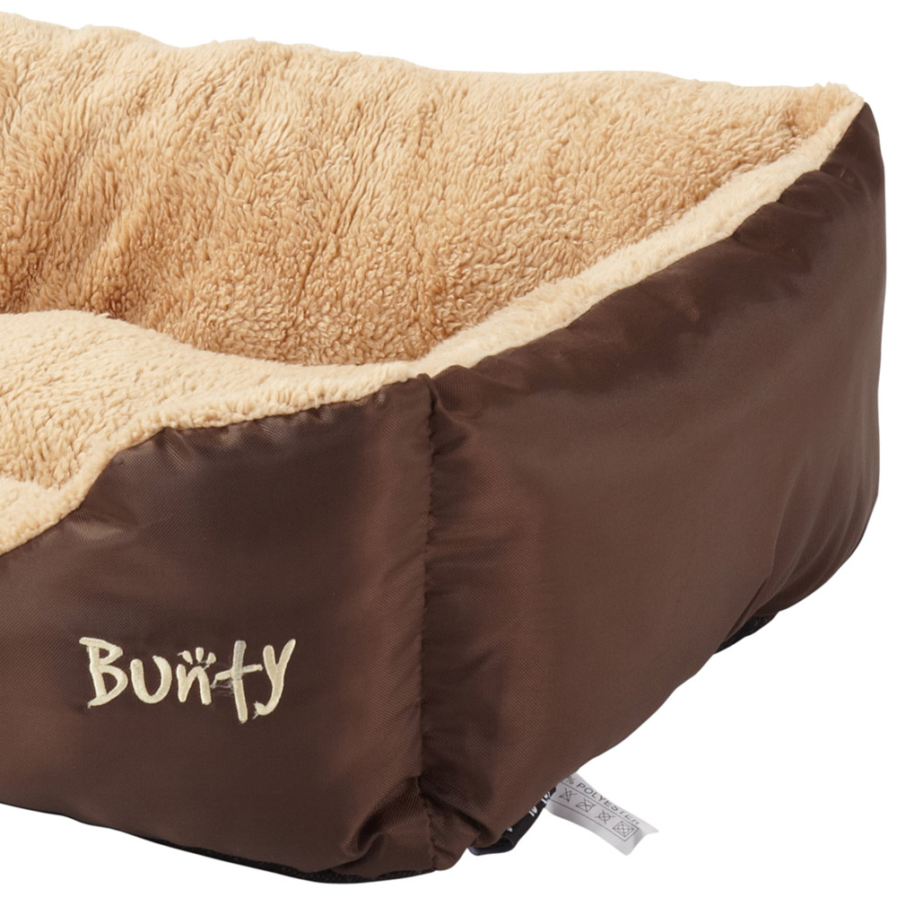 Bunty Deluxe XX Large Brown Soft Pet Basket Bed Image 4