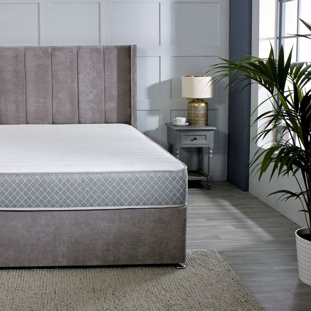 Starlight Beds Small Double Straight Line Hybrid Memory Foam and Spring Mattress Image 4