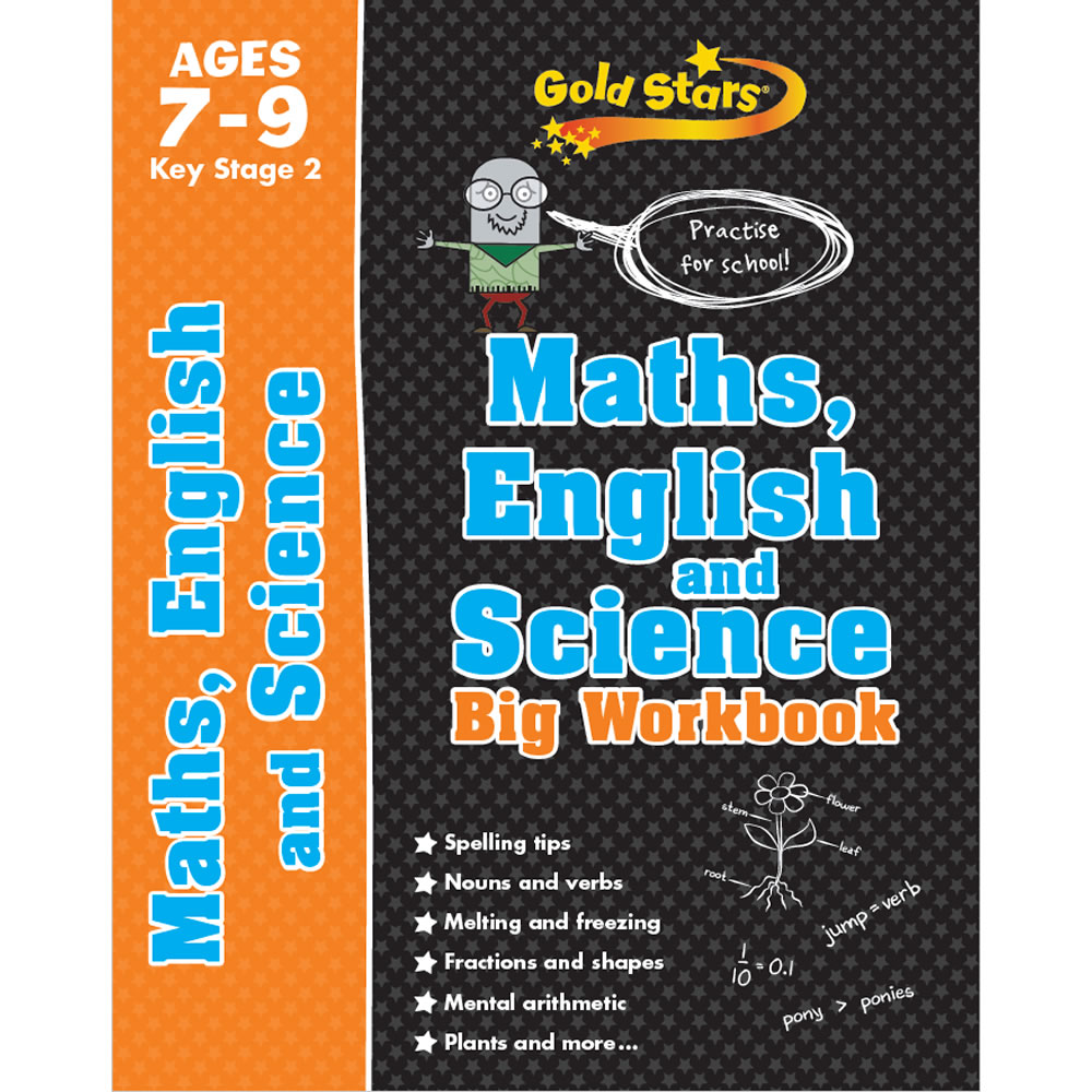 Gold Stars Key Stage 2 Bumper Workbook Ages 7-9 Years Image