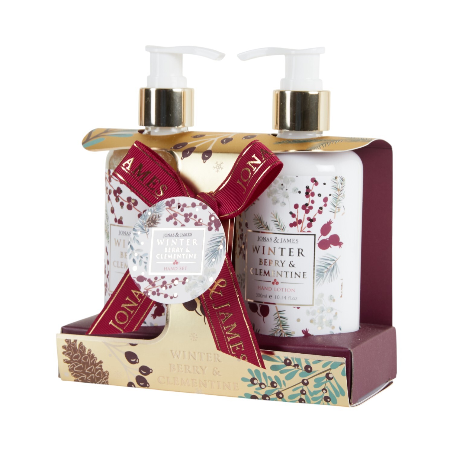 Jonas & James Winter Berry and Clementine Hand Care Set White Image 2