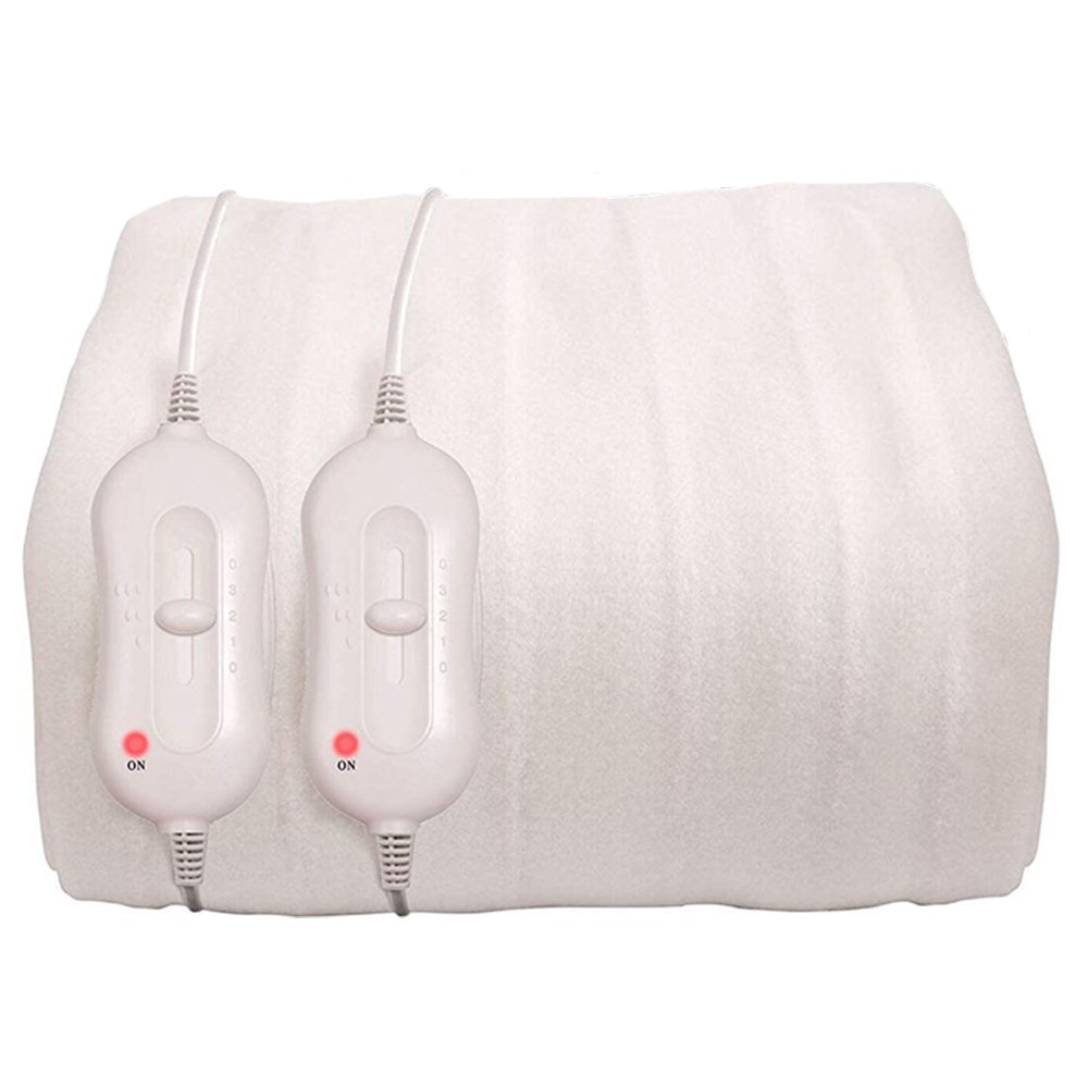 MYLEK Super King Electric Fitted Blanket 203 x 182cm Image 1