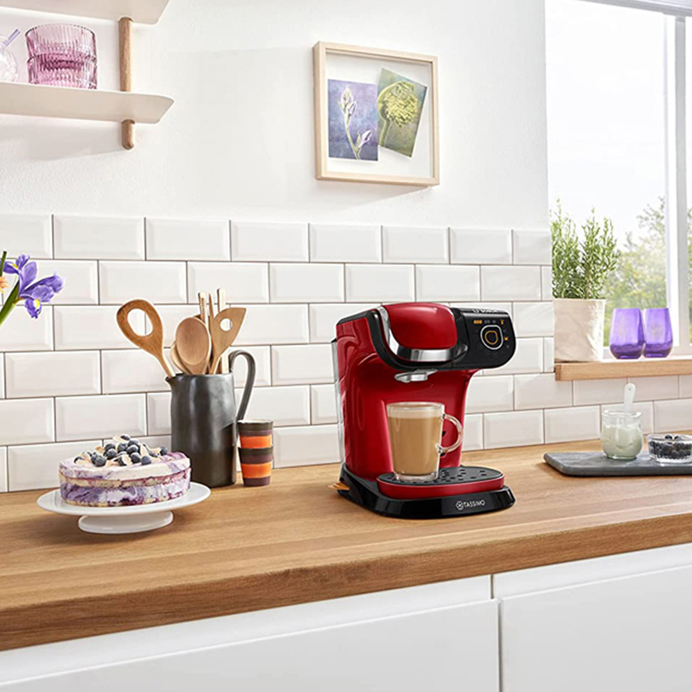 Tassimo by Bosch TAS6503GB My Way 2 Red 1.3L Coffee Machine Image 2