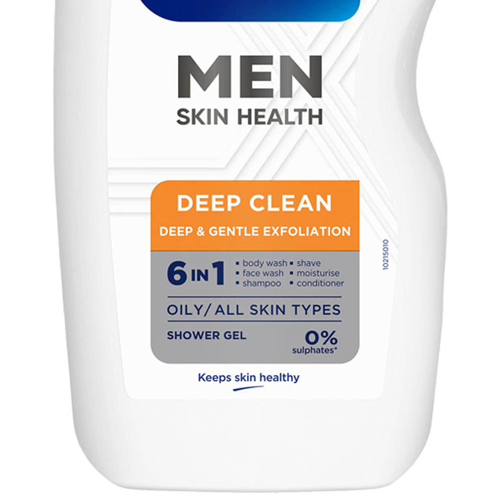Sanex Men Skin Health Deep Clean Shower Gel 400ml Image 4